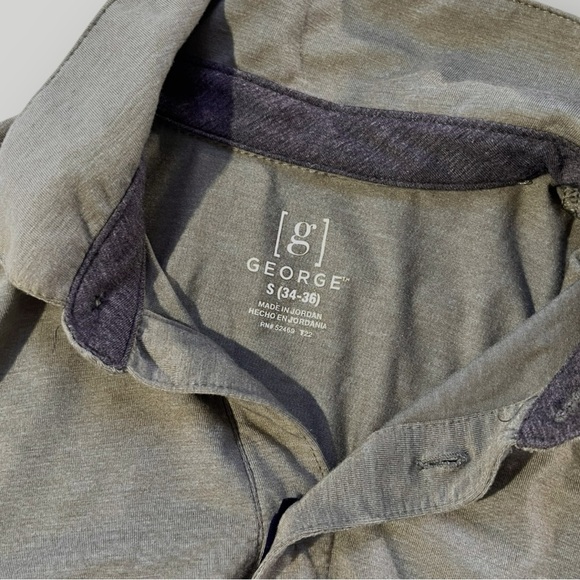 🟢5/$25 George Polo Short Sleeve Shirt - Picture 8 of 12